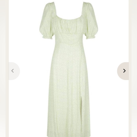 Charlie Holiday Mia MIDI Dress- green floral - Picture 3 of 11